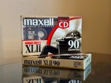 Casete audio Maxell XLIi90 sigilate lot 2 bucati