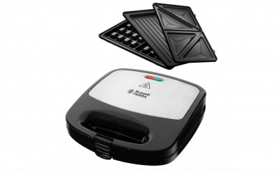 Aparat de facut sandvisuri 3 in 1 Russell Hobbs 24540 56 RH Sandwich Maker, 760 W - SECOND foto