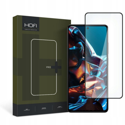 Folie de protectie Hofi Glass Pro+ pentru Xiaomi Redmi Note 12 Pro 5G/12 Pro+ Plus 5G/Poco X5 Pro 5G Negru foto