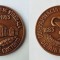 STREHAIA Farmacia si Spitalul orasenesc - placheta RSR - Medalie anul 1983
