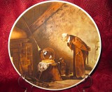 FARFURIE DECORATIVA PORTELAN ROYAL BAVARIA CARL SPITZWEG - ALCHIMISTUL 20 CM