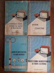 Lot 4 carti vintage din Colectia Radio si Televiziune / R2P2F foto