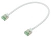 Cablaj Patch Cord U/FTP Cat 8.1 LSZH Alb 0,25m 32AWG, Goobay