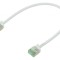 Cablaj Patch Cord U/FTP Cat 8.1 LSZH Alb 0,25m 32AWG