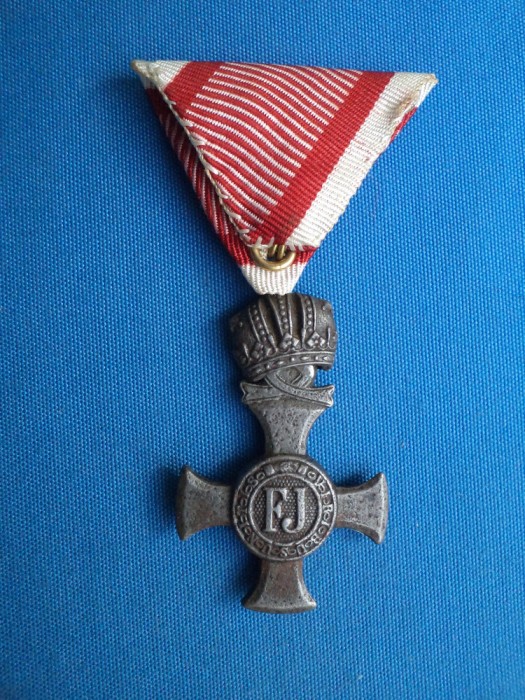 ORDINUL CRUCEA MERITUL DE LUPTA FRANZ JOSEF I 1916-PRIMUL RAZBOI MONDIAL-AUSTRIA