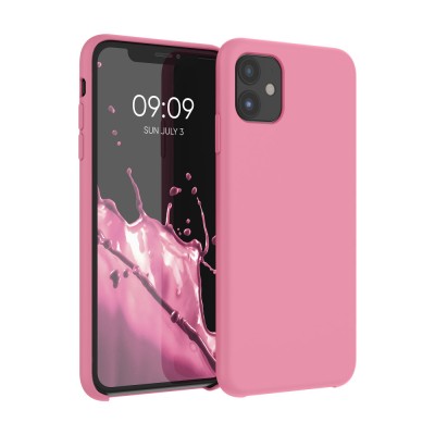 Husa pentru Apple iPhone 11, Silicon, Roz, 49724.212 foto