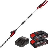 Einhell GC-HH 18/45 Li T PXC + Twinpack CB + 4514095 - Masina de tuns gard viu 41 cm + Set 2 acumulatori si incarcator Li-Ion 18 V 2.5 Ah