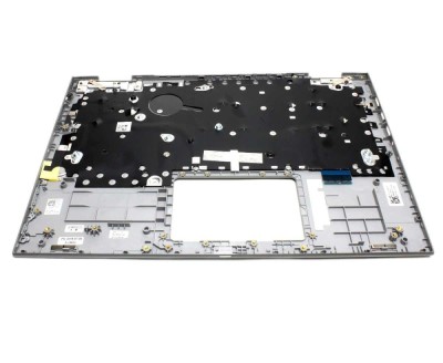 Tastatura Dell Neagra JCHV0 cu Palmrest gri foto