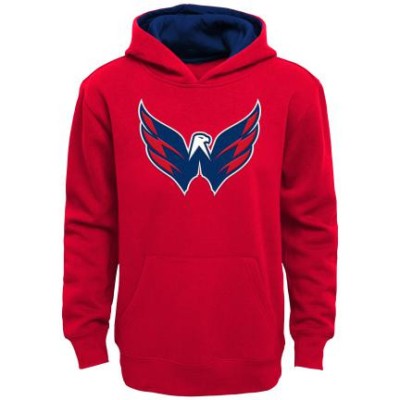 Washington Capitals hanorac cu glugă pentru copii Prime Logo Pullover Fleece red - Dětsk&amp;eacute; XL (14 - 16 let) foto