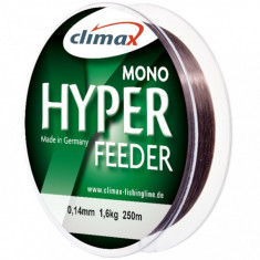 Fir Monofilament Climax Hyper Feeder, maro, 250m (Diametru fir: 0.25 mm)