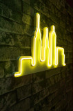 Lampa Neon City Skyline