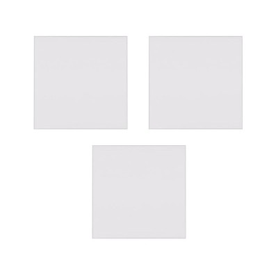 Set Oglinda de perete Autocolanta, 20x20 cm, 3 piese, ATU-084992 foto