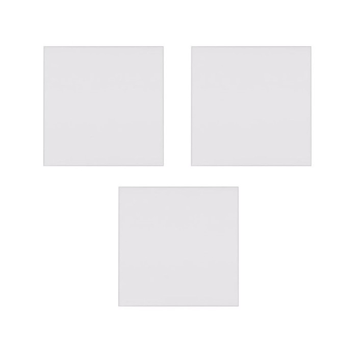 Set Oglinda de perete Autocolanta, 20x20 cm, 3 piese, ATU-084992
