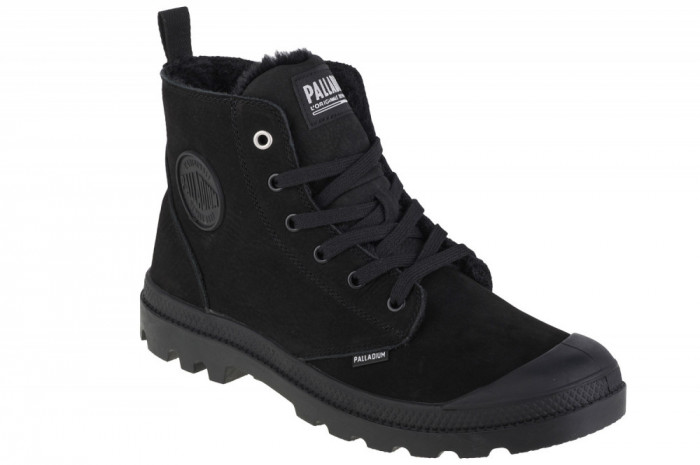 Pantofi pentru adidași Palladium Pampa Hi Zip WL 05982-010-M negru