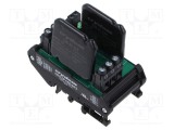 Releu semiconductor SENSATA CRYDOM 4,2A 3-fazat 48-510VAC pentru șină DIN