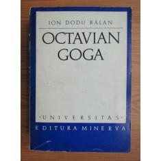 Ion Dodu Balan - Octavian Goga (1972)
