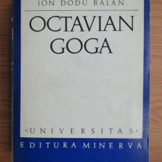 Ion Dodu Balan - Octavian Goga (1972)