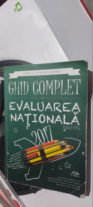 GHID COMPLET PENTRU EVALUAREA NATIONALA CLASA A VIII A TOPAN ROMONTI