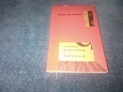 M DAVIDOGLU - DANSUL FETELOR foto