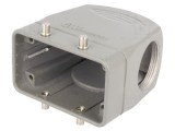 Carcasă metalică MOLEX HDC 10B pentru cablu unghiular