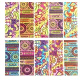 Folie decorativă pentru unghii - mix de modele, 10pcs, INGINAILS