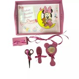 Cumpara ieftin Tavita Turta cu 6 Piese - Baby Minnie pe Luna - TPT06 Roz Inchis