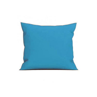 Perna decorativa patrata, 40x40 cm, pentru canapele, plina cu Puf Mania Relax, culoare albastru foto