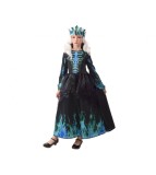 Costum Skeleton Queen pentru Copii, marime 110/120 cm (7-8 Ani)