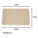 Geam 1220x715x5mm parbriz cabina tronconica tip nou UTB U-650