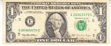 B11 - Bancnota foarte veche - America USA - 1 dolar - 1995