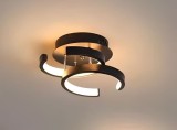 Cumpara ieftin Lustra LED moderna cu 3 functii 18W lumina calda/rece/neutra- culoare negru