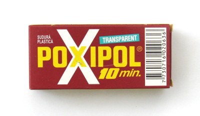 Adeziv transparent 10 minute 14 ml Poxipol foto