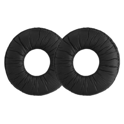 Set 2 Perne de urechi pentru casti Sony MDR-ZX110/MDR-ZX310, Kwmobile, Negru, Piele ecologica, 47100.01 foto
