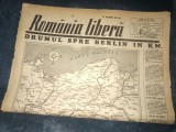 ZIAR ROMANIA LIBERA 29 IANUARIE 1945