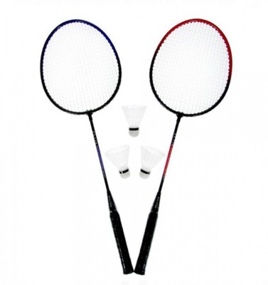 Rachete badminton cu 3 fluturasi in cutie foto