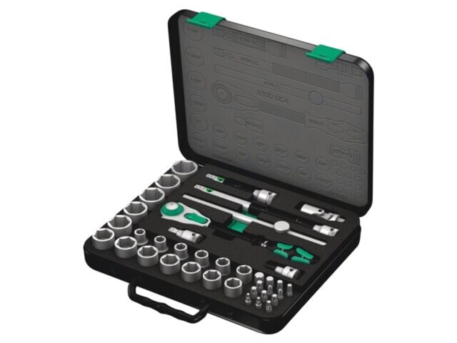 Set chei tubulară Fixare 1/2&quot; 38 buc WERA