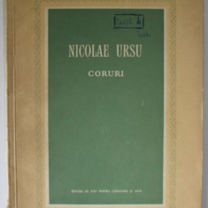 CORURI de NICOLAE URSU , 1956