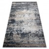 Covor OHIO CB10A beton - structural două niveluri de l&acirc;nă crema / albastru, 80x150 cm, Dreptunghi, Lana