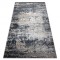 Covor OHIO CB10A beton - structural două niveluri de l&acirc;nă crema / albastru, 80x150 cm