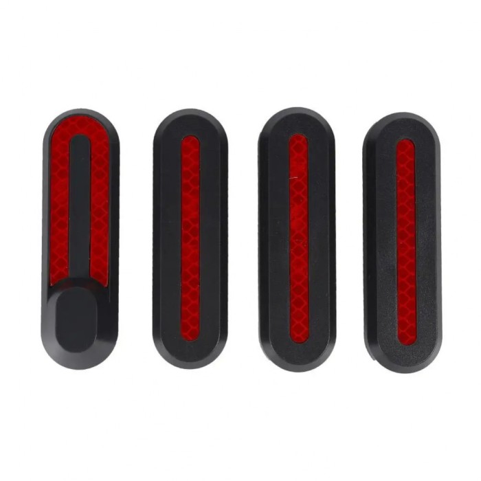 Set 4 capace roata reflectorizante Xiaomi M365 / 1S