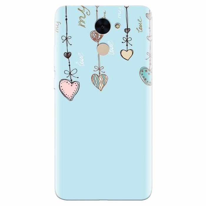 Husa silicon pentru Huawei Y7 Prime 2017, Love 101
