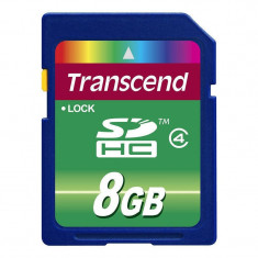 Card Transcend SDHC 8GB Class 4 foto