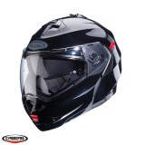 Cumpara ieftin Casca modulabila pentru scuter - motocicleta (flip-up) Caberg model Duke X SV Smart black (negru lucios) Pinlock ready &ndash; lentila Pinlock NU este inclu