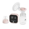 Pompa de san electrica, Lorelli Lea, 4 moduri de operare, functie masaj, 9 niveluri de aspiratie, 180 ml, Pink
