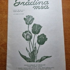 revista gradina mea februarie-martie 1937-viticultura,avicultura,pomi,legume