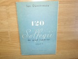 120 SOLFEGII DE GRAD SUPERIOR VOL II -ION DUMITRESCU