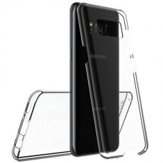 Husa telefon Silicon+Plastic Samsung Galaxy S8 g950 clear ultra thin fata+spate foto