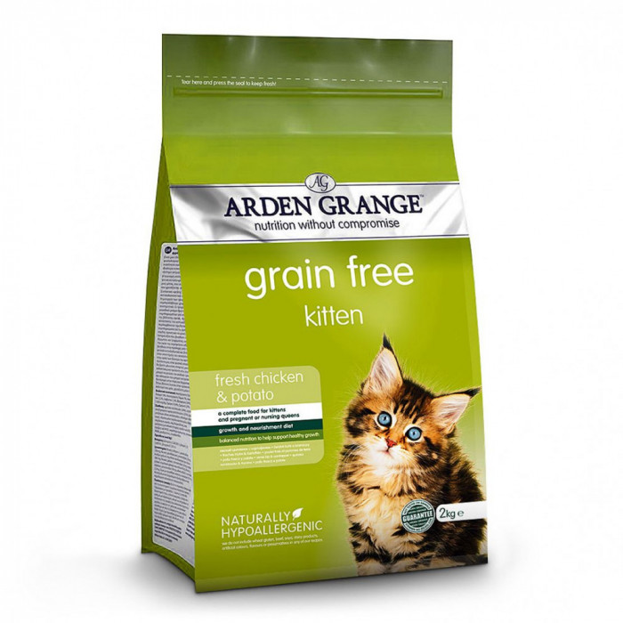 ARDEN GRANGE GF Kitten Chicken &amp;amp; Potato 2 kg