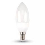 Bec LED 5.5W E14 P45 3000K alb cald lumanare 470lm CHIP SAMSUNG V-TAC