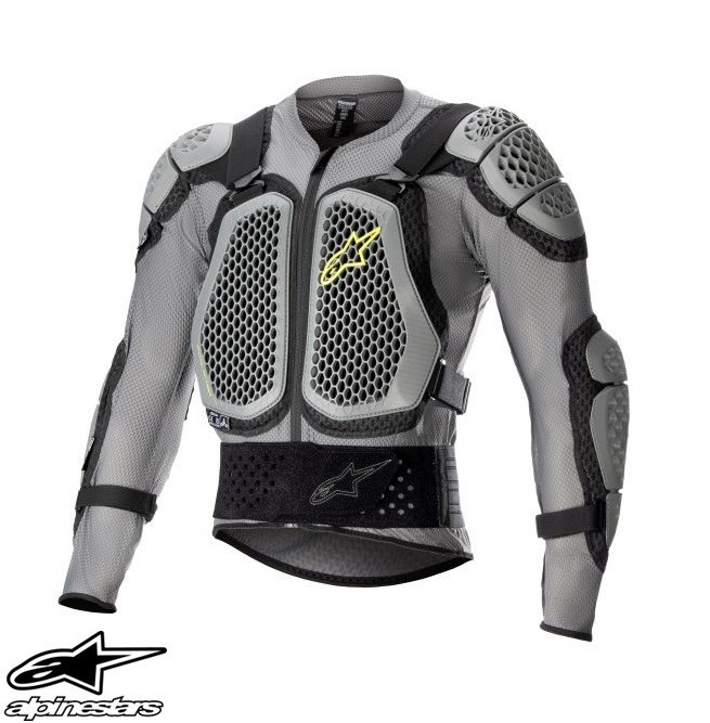 Protectie (armura) pentru scuter - motocicleta Alpinestar Bionic Action V2 Jacket &ndash; culoare: negru/gri Negru/gri M